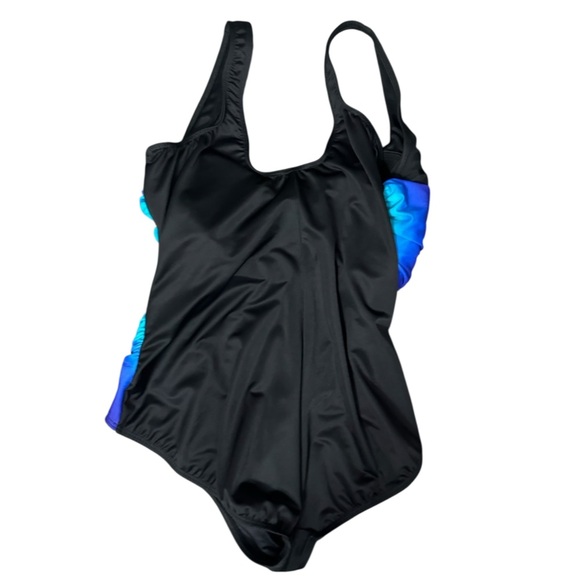 MiracleSuit Temptress  Ombré Tummy Control One-Piece Swimsuit Size 12 - Picture 3 of 6